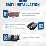 ANKINK compatible Brother TN-450 420 TN450 TN420 High Yield Toner Cartridge, 2 PACK