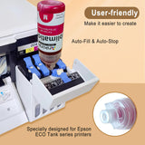 ANKINK compatible Epson 502 522 Black Color Combo Sublimation Ink, 4 PACK