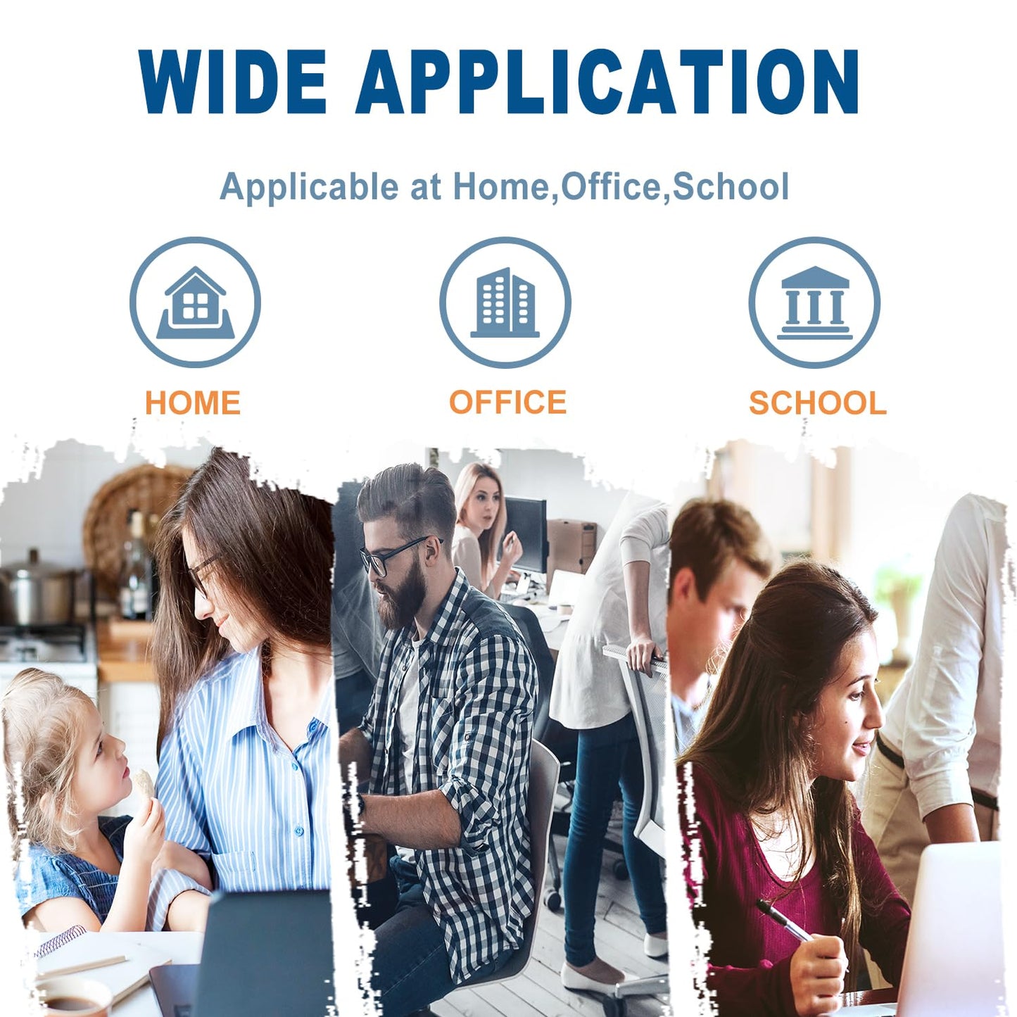 ANKINK compatible Brother TN850 TN820 Black High Yield Toner Cartridge, 2 PACK