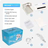 UNITED BRIGHT Bluetooth Thermal Shipping 4x6 Label Printer