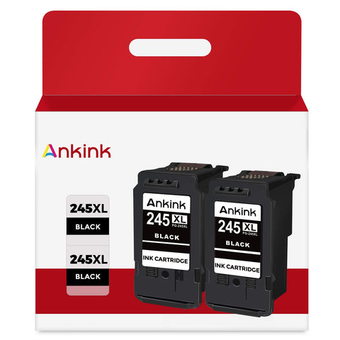 ANKINK COMPATIBLE Canon PG 243 245 XL Ink Cartridges 2 PACK