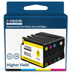 ANKINK compatible HP 962 XL Black Color Combo Ink Cartridges, 4 PACK