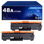 ANKINK Compatible 48A Toner Cartridge Replacement for HP 48A CF248A Toner Black Pro M15w M15a M16w M16a MFP M29w M29a M28w M28a Printer 2pack