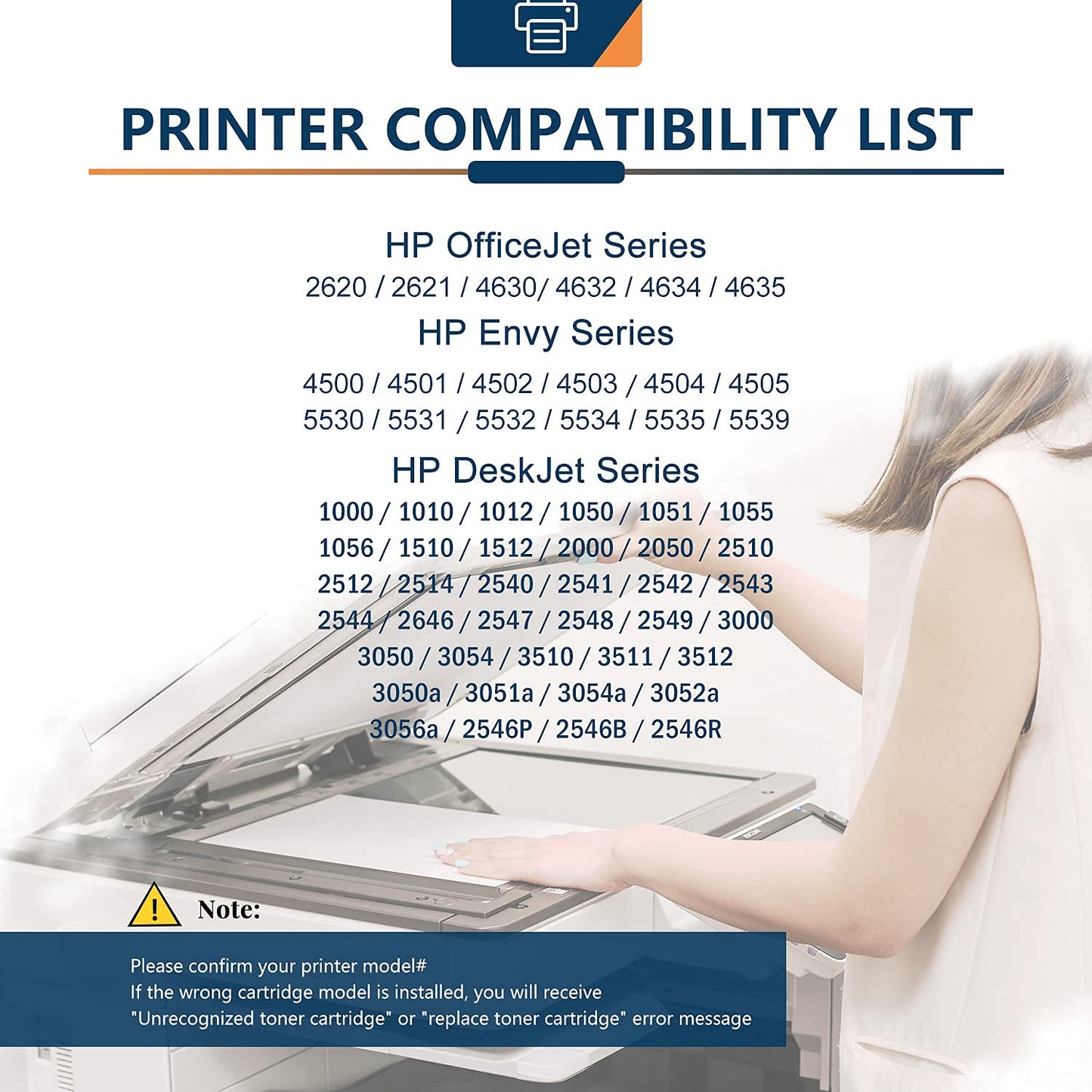 ANKINK Compatible HP 61XL Black Color Combo Pack Ink Cartridges 2 PACK