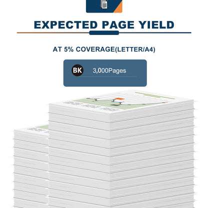 ANKINK compatible Brother TN223 227 223 Black Toner  Cartridge, 1 PACK