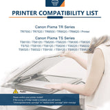 ANKINK compatible Canon PGI-280XL CLI-281XL Black Color Combo Ink Cartridges, 5 PACK