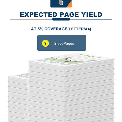 ANKINK compatible Brother TN223 227 223 Yellow Toner Cartridge, 1 PACK