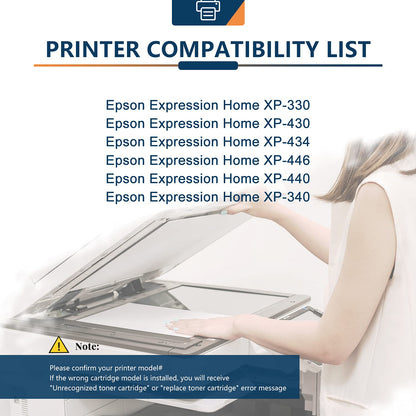 ANKINK compatible Epson 288 XL T288XL Higher Yield Ink Cartridges, 4 PACK