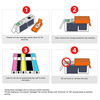 ANKINK Compatible Canon 250XL 251XL Combo Pack Ink Cartridges(2 PGBK, 2 Black)4 PACK