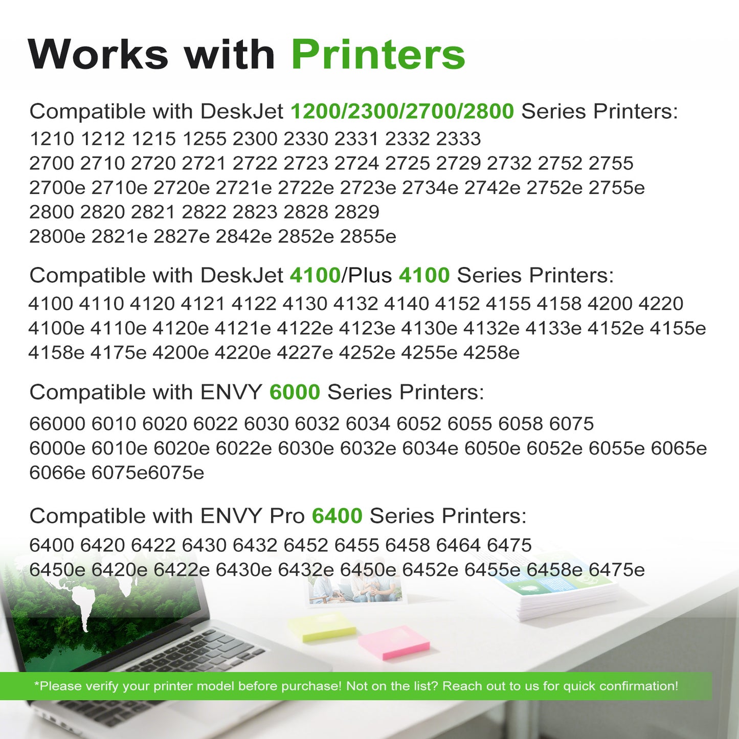 ANKINK Compatible HP 67XL Black Color Combo Pack Ink Cartridges 3 PACK