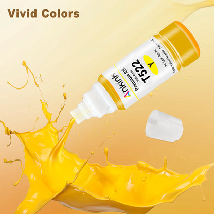 ANKINK T522 Ink Refill Bottles Replacement for 522 Refill Ink Bottle，6 PACK