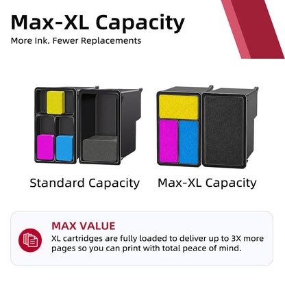 Ecoworld 245XL Black Ink Cartridges Replacement for Canon Ink 245 XL PG245 (2 Pack)
