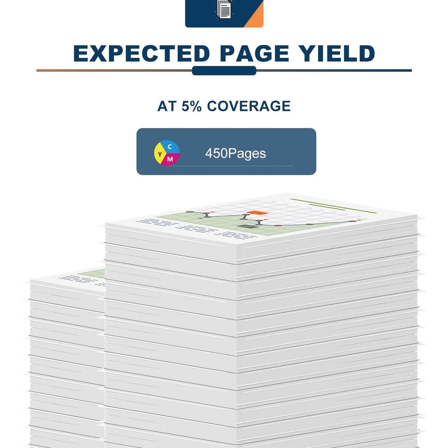 ANKINK Compatible HP 67XL Color Ink Cartridges 2 PACK