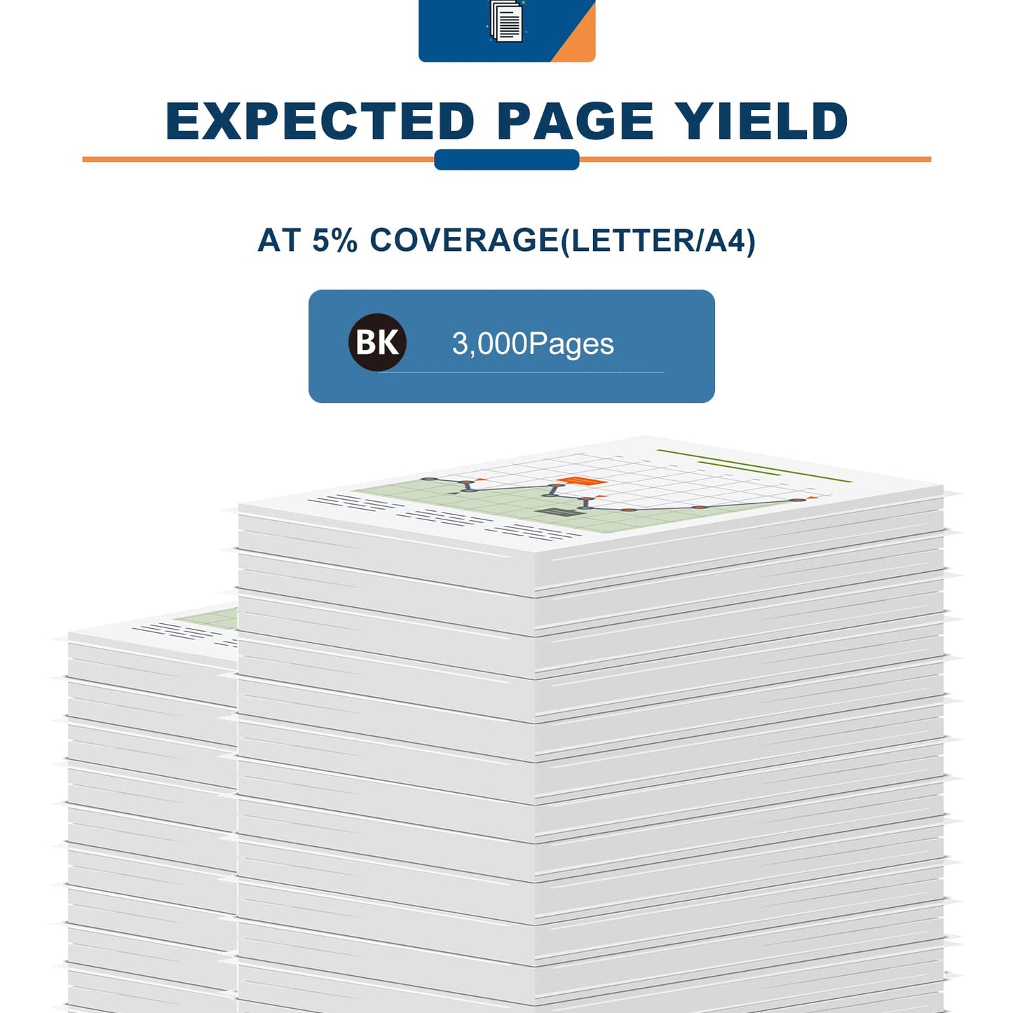 ANKINK Compatible Toner Cartridge Replacement for Brother TN760 (2 pack)