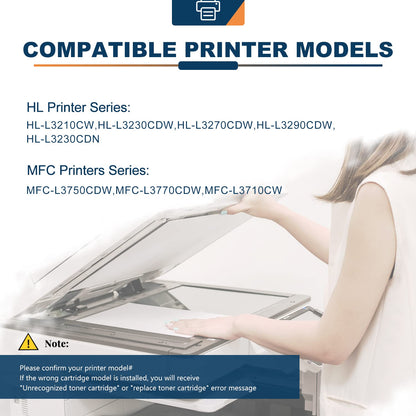 ANKINK compatible Brother TN223 227 223 Yellow Toner Cartridge, 1 PACK