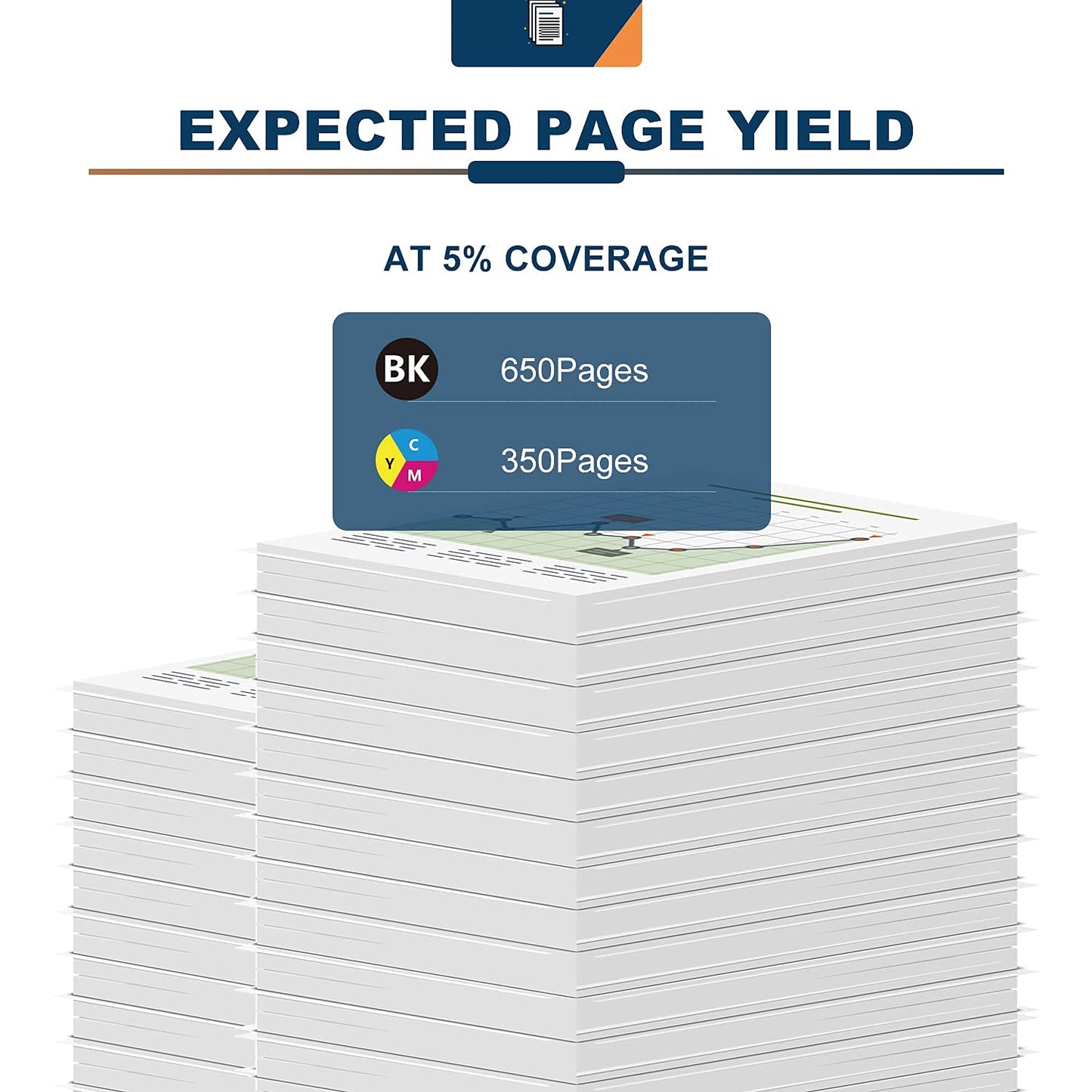 ANKINK Compatible HP 61XL Black Color Combo Pack Ink Cartridges 2 PACK