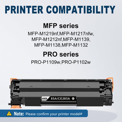 ANKINK compatible HP 85A Black Toner Cartridges, 4 PACK