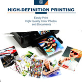 ANKINK Remanufactured 564 Ink Cartridges 564XL Combo Pack for HP Printers DeskJet 3500 OfficeJet 4620 PhotoSmart 5510 5520 6510 6520 7510 7520 B8550 C6300 D5400 D7560 (Black Cyan Magenta Yellow, 5PK)