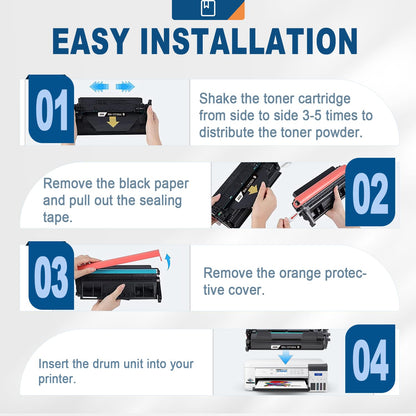 (with Chip) ANKINK COMPATIBLE HP 58A BLACK TONER CARTRIDGE 2 PACK