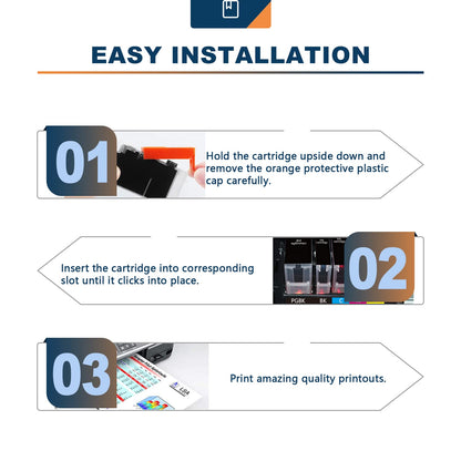 ANKINK compatible Canon PGI-270XL CLI-271XL Black Color Combo Ink Cartridges, 5 PACK