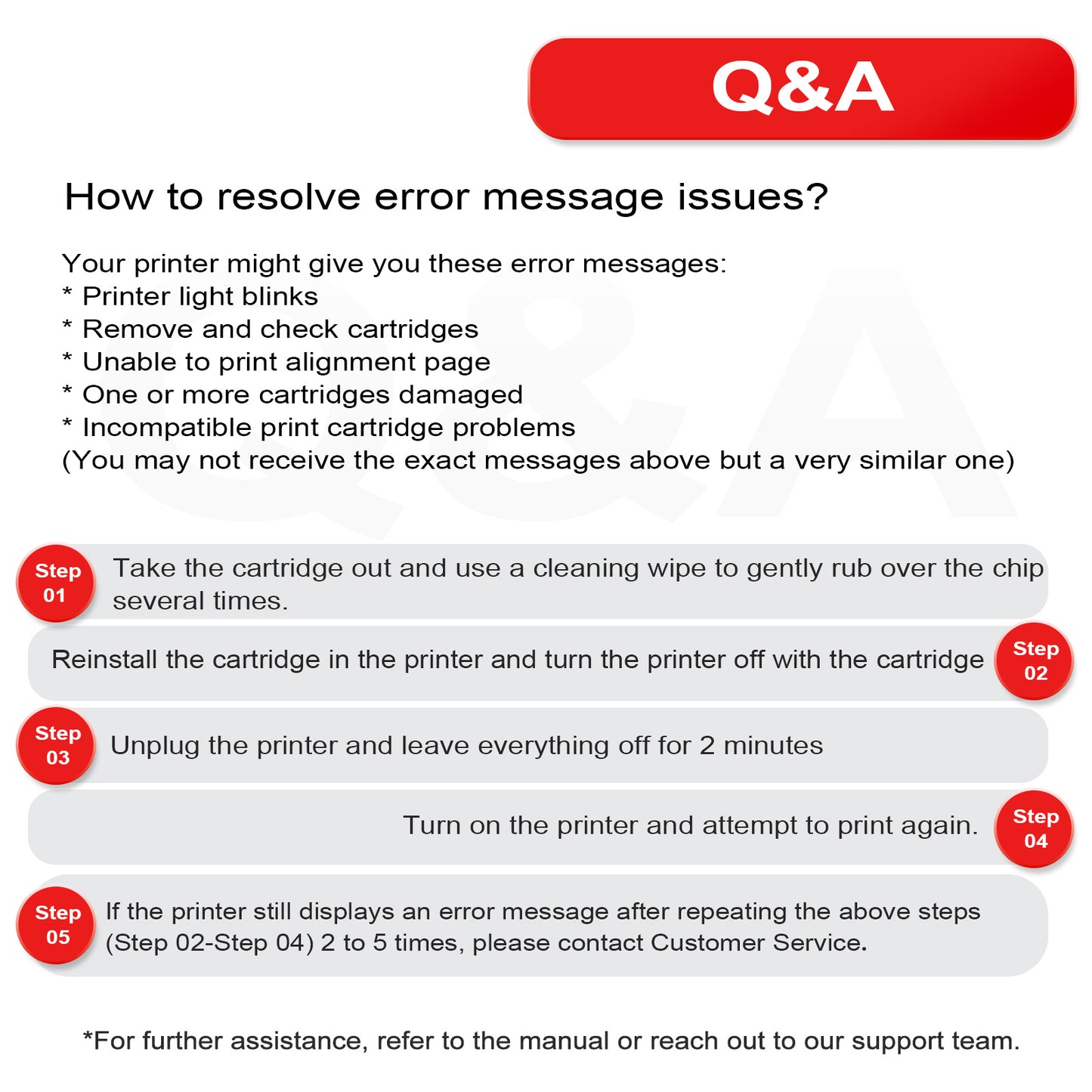 ANKINK Compatible Canon 261XL Color Ink Cartridges 2 PACK